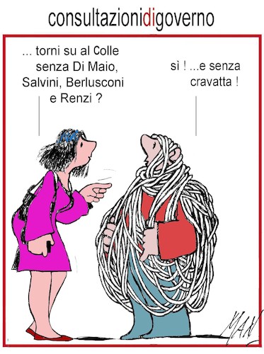 Cartoon: consultazioni di Governo (medium) by Enzo Maneglia Man tagged vignetta,spilli,umorismo,grafico,consultazioni,governo,cassonettari,di,man,maneglia,enzo,fighillearte