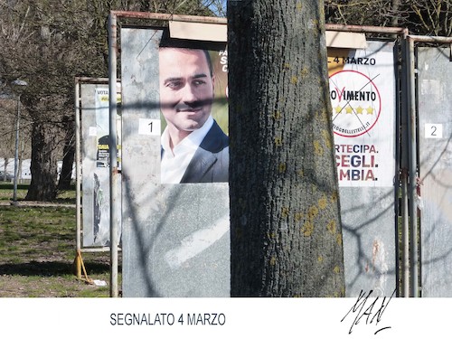 Cartoon: Di Maio 4 marzo (medium) by Enzo Maneglia Man tagged appuntamento,foto,fotografia,espressionista,surrealista,maneglia,fighillearte