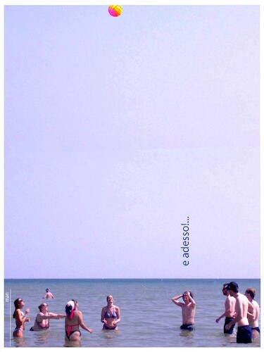 Cartoon: e adesso (medium) by Enzo Maneglia Man tagged foto,fotografia,mare,stagione,balneare
