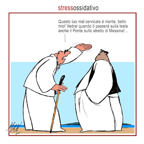 Cartoon: il ponte sullo stretto (medium) by Enzo Maneglia Man tagged vignetta,umorismo,grafico,satira,politica,italia,fighillearte,piccolomuseo,ita