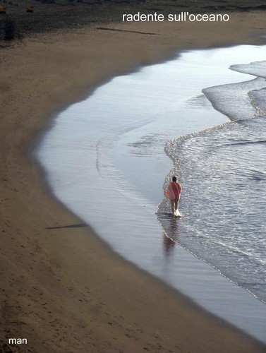 Cartoon: oceano radente (medium) by Enzo Maneglia Man tagged oceano,tenerife,maneglia,man,foto