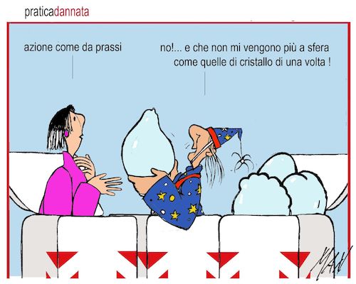 Cartoon: pratica dannata (medium) by Enzo Maneglia Man tagged vignette,umorismo,grafico,satira,oroscopi,spilli,by,enzo,maneglia,man,per,fighillearte,piccolomuseo,di,fighille,ita