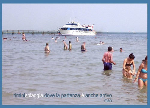 Cartoon: Rimini spiaggia e mare (medium) by Enzo Maneglia Man tagged rimini,spiaggia,mare,agosto,fotoman,maneglia,spiragli,luce