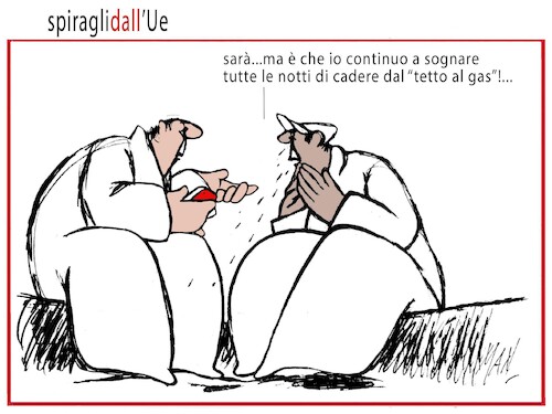 Cartoon: Spiragli dalla Unione Europea (medium) by Enzo Maneglia Man tagged vignetta,satira,umorismo,grafico,da,fighillearte,piccolomuseon,di,fighille,it