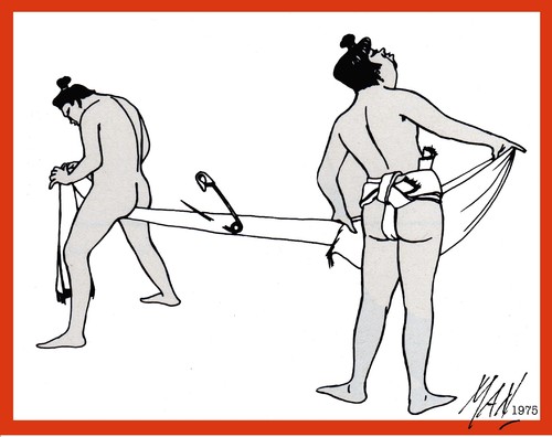 Cartoon: Sumo Forma lotta giapponese (medium) by Enzo Maneglia Man tagged sumo,lottagiapponese