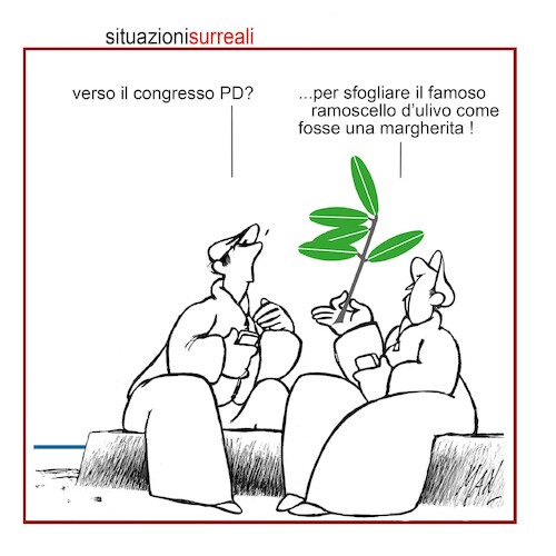 Cartoon: verso il congresso PD (medium) by Enzo Maneglia Man tagged vignette,umorismo,grafico,spilli,fighillearte,piccolomuseo,fighille,ita