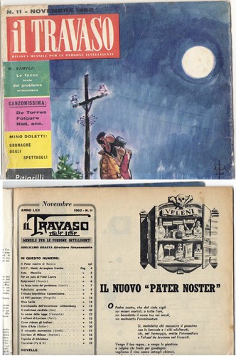 Cartoon: il Travaso anni 60 (medium) by Enzo Maneglia Man tagged 1962,umoristico,settimanale,travaso