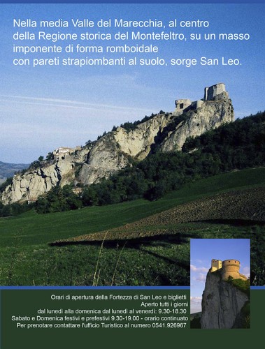 Cartoon: i Riministi a San Leo (medium) by Enzo Maneglia Man tagged maneglia,fortezza,riministi,leo,san