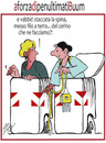 Cartoon: Berlusconi penultimatiBuum (small) by Enzo Maneglia Man tagged cassonettari,settembre,2013,maneglia,man,governoletta,italia