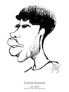 Cartoon: Carlos Alcazar (small) by Enzo Maneglia Man tagged caricatura,alcazar,carlos,tennista,spagnolo,personaggi,sportt,tennis