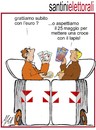 Cartoon: elezioni Europee (small) by Enzo Maneglia Man tagged cassonettari,man,santini,elettorali,fighillearte,maneglia