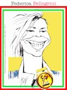 Cartoon: Federica Pellegrini (small) by Enzo Maneglia Man tagged personaggi