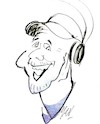 Cartoon: Gilberto Gattei (small) by Enzo Maneglia Man tagged caricatura,dj,disc,jockey,professionista,della,musica,discografia,giornalista,ritratto,personaggio,radio,tv,rai,san,marino,sanmarinotv,maneglia,man