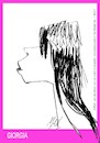 Cartoon: Giorgia cantautrice (small) by Enzo Maneglia Man tagged giorgia,caricatura,di,cantante,cantautrice,italiana,enzo,maneglia
