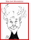 Cartoon: Rita Levi Montalcini (small) by Enzo Maneglia Man tagged caricatura,montalcini,rita,levi