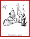 Cartoon: in vino veritas (small) by Enzo Maneglia Man tagged vino passione antica