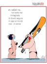 Cartoon: kayakate (small) by Enzo Maneglia Man tagged vignette,umorismo,grafico,by,man,enzo,maneglia,per,fighillearte,piccolomuseo,di,fighille,it