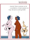 Cartoon: le colorate (small) by Enzo Maneglia Man tagged vignette,umorismo,grafico,estate,vacanze,di,agosto,maneglia,fighillearte