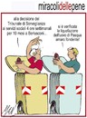 Cartoon: miracoli delle pene (small) by Enzo Maneglia Man tagged cassonettari,man,maneglia,fighillearte