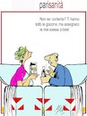 Cartoon: pari salute (small) by Enzo Maneglia Man tagged vignette,umorismo,grafico,maneglia,man,fighillearte