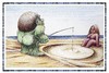 Cartoon: prove di trasmissioni (small) by Enzo Maneglia Man tagged trasmissioni,pointilisme,maneglia,man