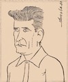 Cartoon: Sergio Zavoli (small) by Enzo Maneglia Man tagged caricature,personaggi,riminesi,grafica,man,maneglia,enzo