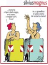 Cartoon: Silvius Magnus (small) by Enzo Maneglia Man tagged cassonettari,agosto,2013,maneglia,man,fighillearte