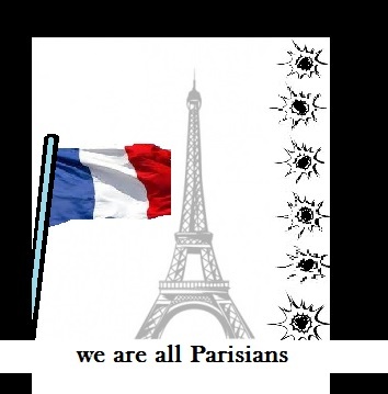 Cartoon: Again (medium) by cartoonharry tagged france,paris,again,attacks,is