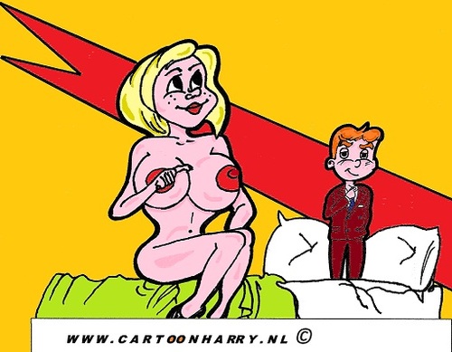 Cartoon: Archie (medium) by cartoonharry tagged illustration,comic,comix,comics,artist,cool,cooler,erotic,erotil,art,arts,girl,girls,girlie,drawing,sexy,sexier,cartoonist,cartoonharry,dutch,love,super,naked,tits,butt,nude,belly,bett,busen,nackt,po,kurven,curves,toonpool,toonsup,facebook,hyves,linkedin,buurtlink,deviantart