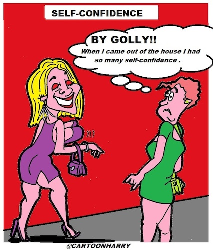 Cartoon: By Golly (medium) by cartoonharry tagged cartoonharry