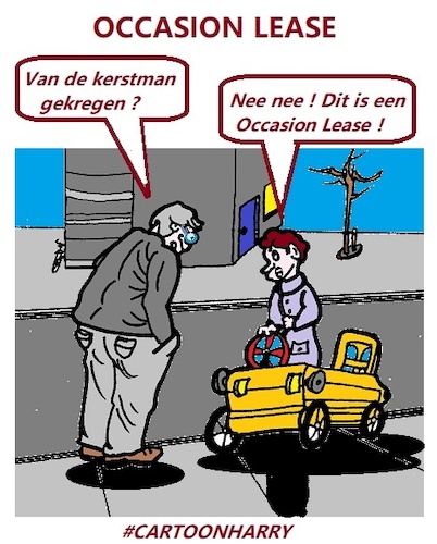 Cartoon: Car Occasion Lease (medium) by cartoonharry tagged leaseauto,cartoonharry