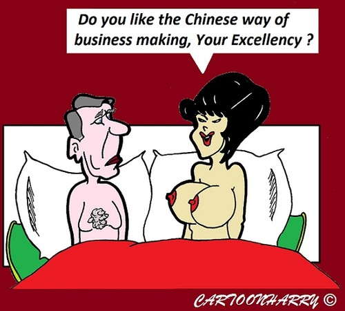 Chinese Fuck Katun - Chinese Business By cartoonharry | Love Cartoon | TOONPOOL