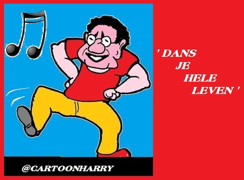 Cartoon: Dans (medium) by cartoonharry tagged dans
