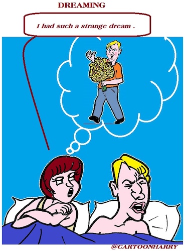 Cartoon: Dreams (medium) by cartoonharry tagged cartoonharry,dreams