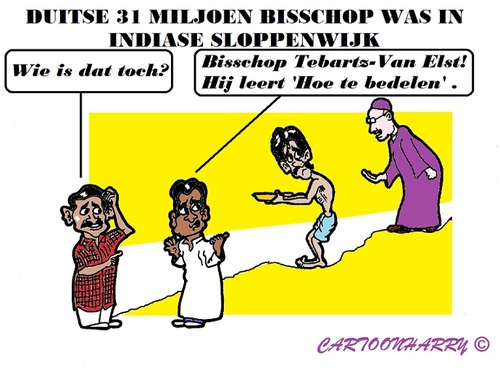 Cartoon: Duitse Weelde Bisschop (medium) by cartoonharry tagged duitsland,bisschop,weelde,straf,bedelen