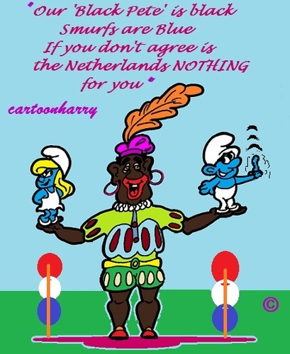 Cartoon: Dutch Pedro (medium) by cartoonharry tagged dutch,blackpedro,holland,zwartepiet