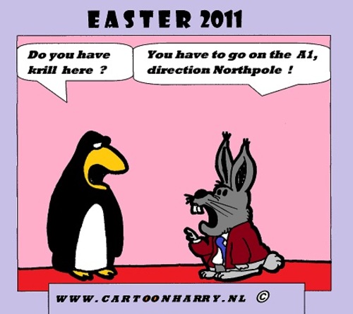 Cartoon: Easter 2011 (medium) by cartoonharry tagged friends,easter,bunny,bunnies,cartoonharry