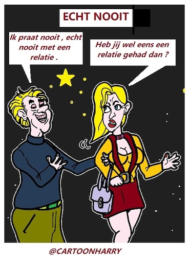 Cartoon: Echt Nooit (medium) by cartoonharry tagged nooit,cartoonharry