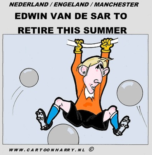 Cartoon: Edwin van de Sar (medium) by cartoonharry tagged edwin,sar,manchesterunited,england,holland,dutch,football,soccer,cartoon,comic,comics,artist,sports,art,arts,drawing,cartoonist,artoonharry,super,goalkeeper,torwart,fussball,toonpool,toonsup,facebook,hyves,linkedin,buurtlink,deviantart