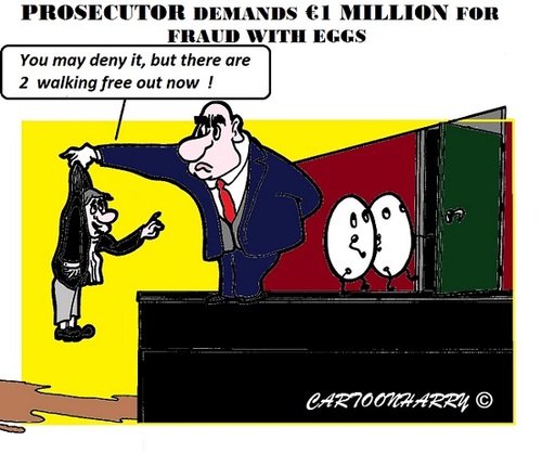 Cartoon: Eggs Fraud (medium) by cartoonharry tagged fraud,eggs,denying,outwalk,chicken,holland,cartoons,cartoonists,cartoonharry,dutch,toonpool