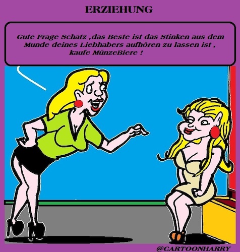 Cartoon: Erziehung (medium) by cartoonharry tagged erziehung,cartoonharry