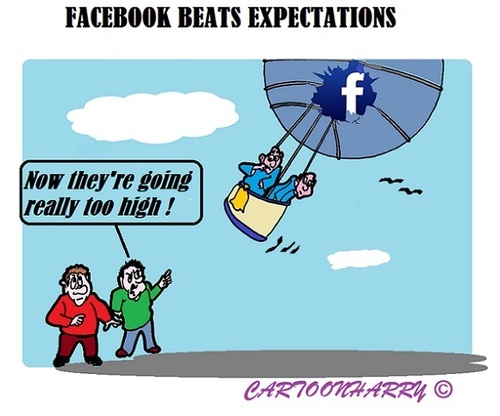 Cartoon: Facebook (medium) by cartoonharry tagged usa,facebook,upgoing