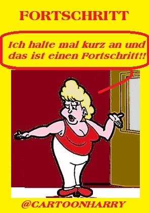 Cartoon: Fortschritt (medium) by cartoonharry tagged fortschritt,cartoonharry