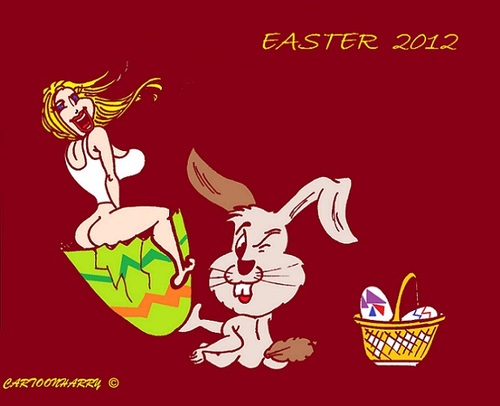 Cartoon: Frohe Ostern (medium) by cartoonharry tagged ostern,easter,happy,frohe,jedermann,cartoon,kartun,cartoonist,cartoonharry,dutch,deutsch,toonpool