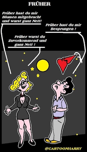 Cartoon: Früher (medium) by cartoonharry tagged früher,cartoonharry