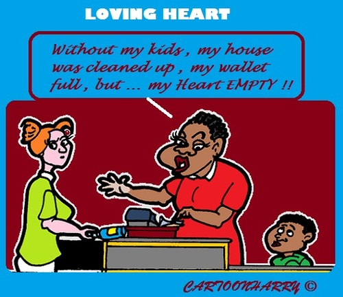 Cartoon: Full Heart (medium) by cartoonharry tagged full,empty,heart,wallet