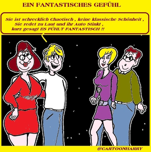 Cartoon: Gefühle (medium) by cartoonharry tagged gefühle,cartoonharry