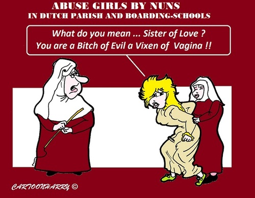 Cartoon: Girls Abuse (medium) by cartoonharry tagged abuse,deetman,girls,church,parish,boardingschools,cartoon,cartoonist,cartoonharry,dutch,holland,toonpool