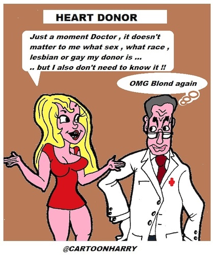 Cartoon: Heart Donor (medium) by cartoonharry tagged cartoonharry