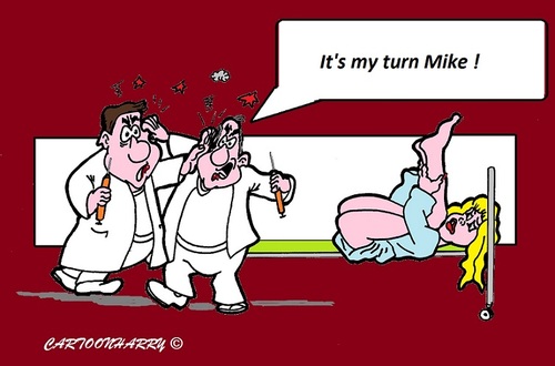Cartoon: Hospital Problems (medium) by cartoonharry tagged hospital,girl,personal,cartoon,cartoonist,cartoonharry,dutch,toonpool